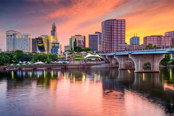 Hartford, CT skyline