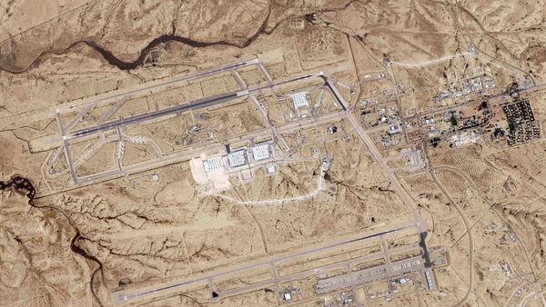 Iranian attack damaged taxiway at Israeli air ba<em></em>se, satellite image shows