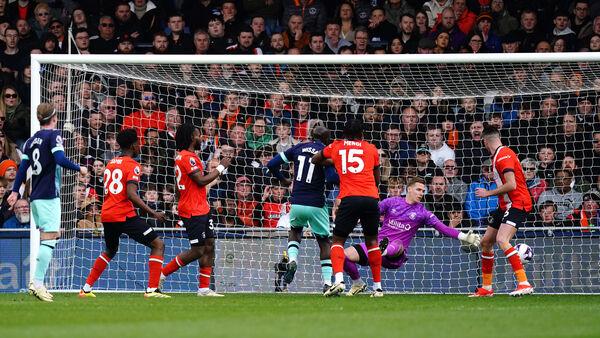 Luton’s survival hopes dashed as Brentford run riot at Kenilworth Road