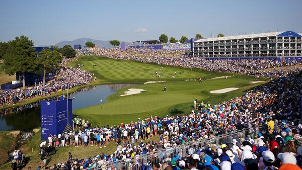 Fire breaks out at Ryder Cup venue in Rome