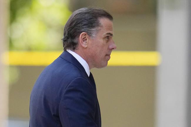 President Joe Biden’s son Hunter Biden, arrives for a court appearance, Wednesday, July 26, 2023, in Wilmington, Del. (AP Photo/Julio Cortez)