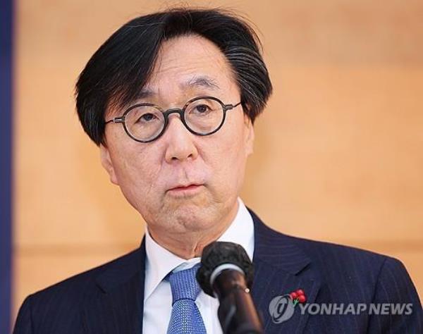 First Vice Foreign Minister Chang Ho-jin delivers a keynote speech at a government forum, in this Dec. 19, 2023, file photo. (Yonhap) 